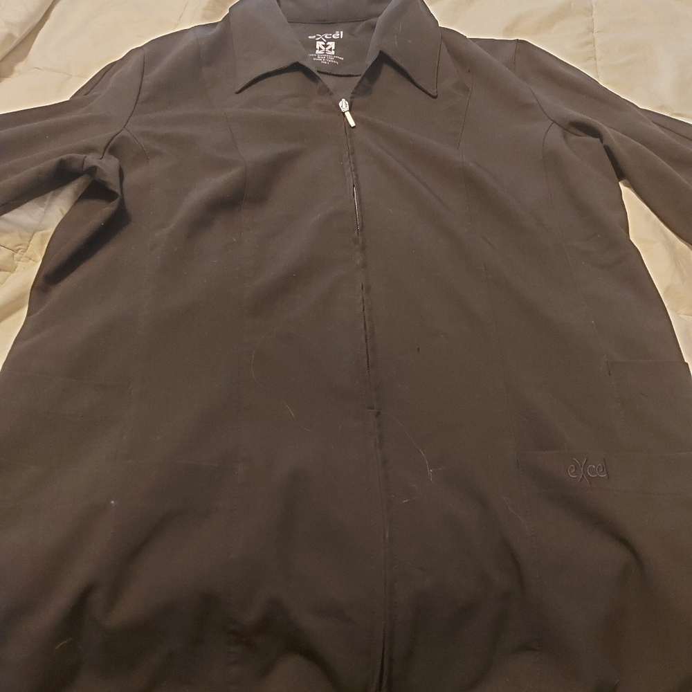 Excel sz large uniform top black